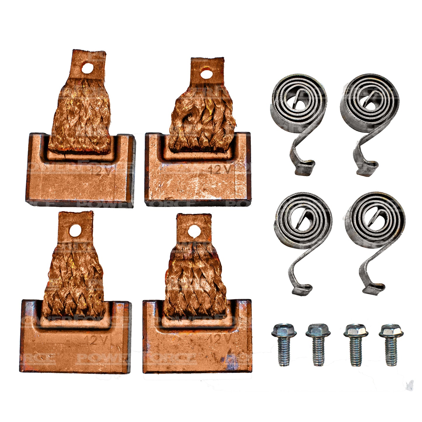 Kit De Reparacion Carbones Marcha 42mt 12v-24v Delco 10502038