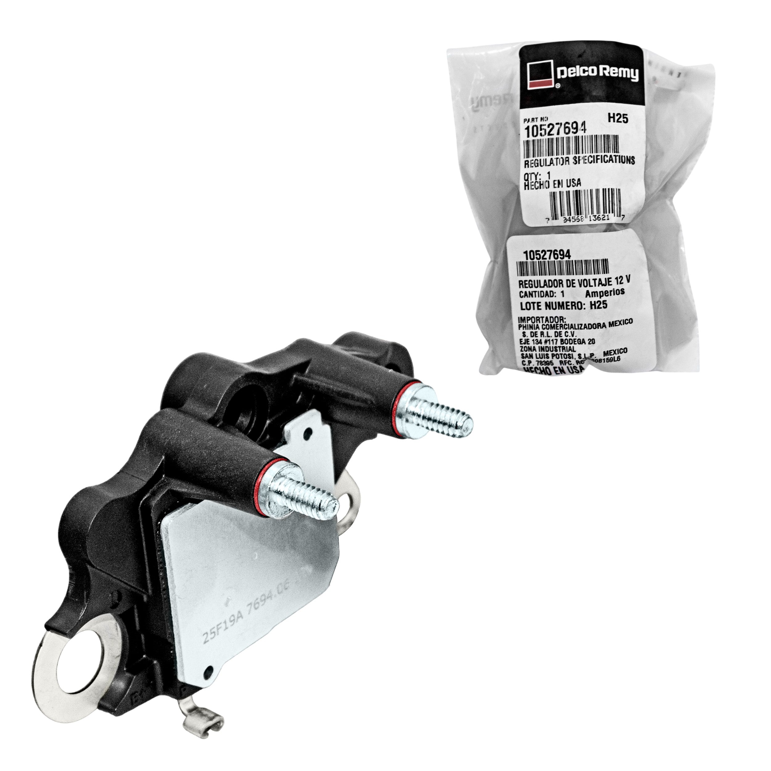 Regulador Para Alternador 24si 12v Delco 10527694 D1033