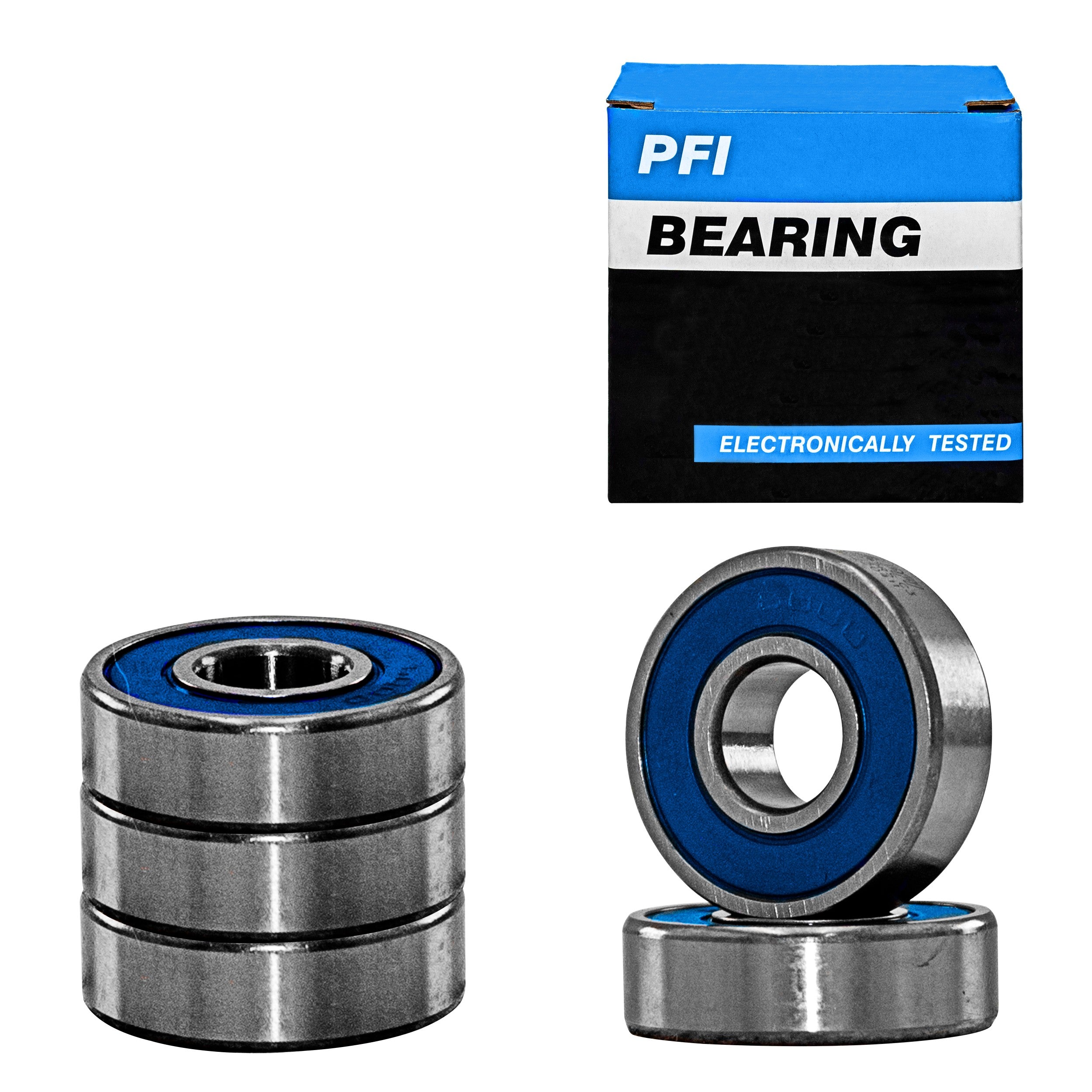5 Baleros Pfi 6000-2rs Para Marcha Y Alternador 10x26x08mm