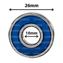 5 Baleros Pfi 6000-2rs Para Marcha Y Alternador 10x26x08mm