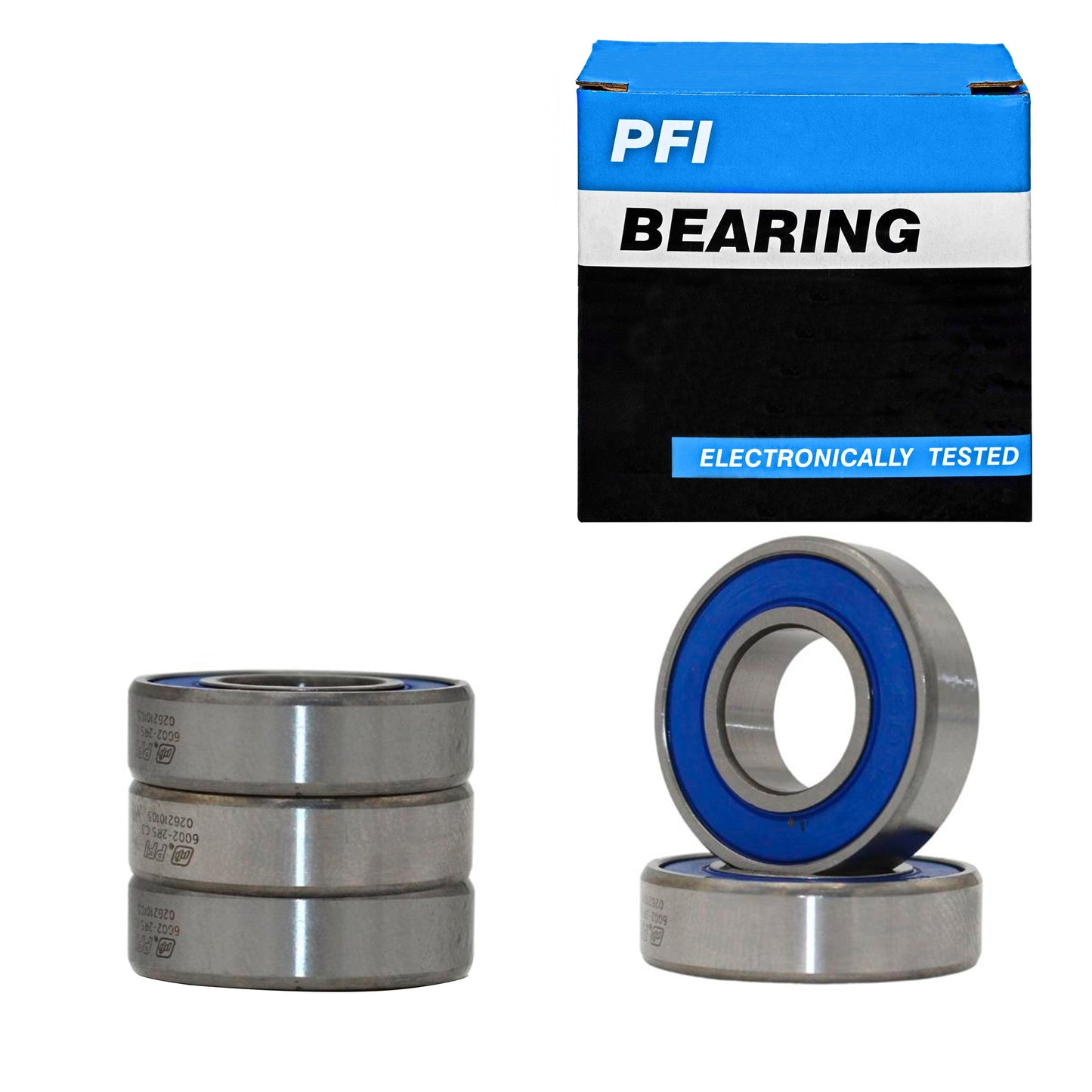 5 Baleros Pfi 6002-2rs Para Marcha Y Alternador 15x32x09mm