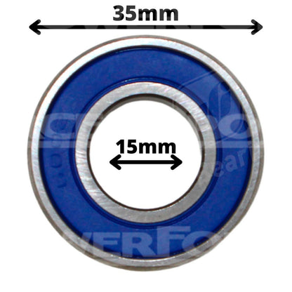5 Baleros Pfi 6002-2rs Para Marcha Y Alternador 15x32x09mm