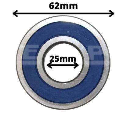 5 Baleros Pfi 62305-2rs Para Marcha Y Alternador 25x62x24mm