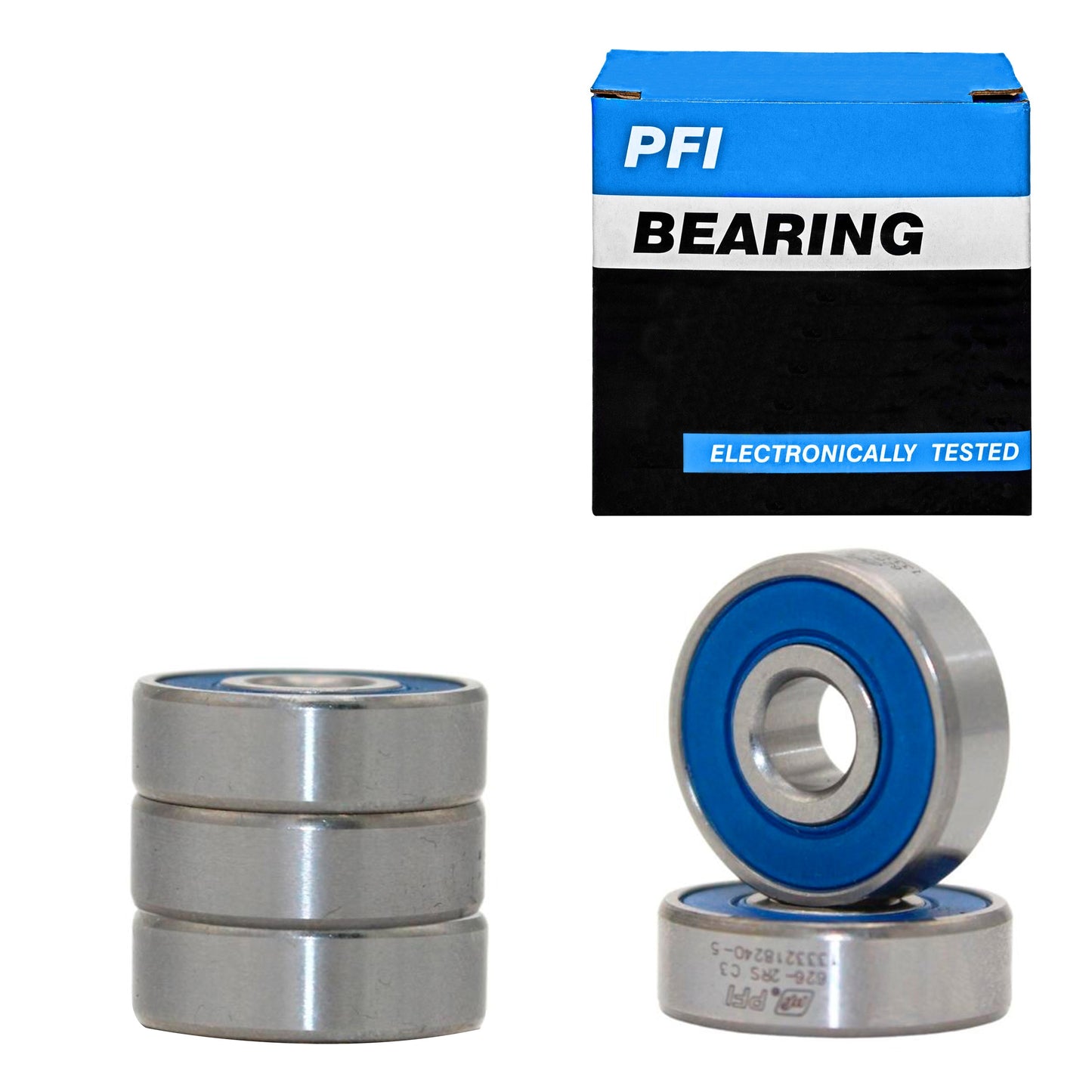 5 Baleros Pfi 626-2rs Para Marcha Y Alternador 06x19x06mm