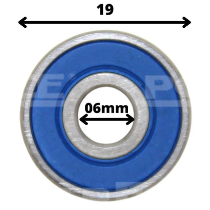 5 Baleros Pfi 626-2rs Para Marcha Y Alternador 06x19x06mm