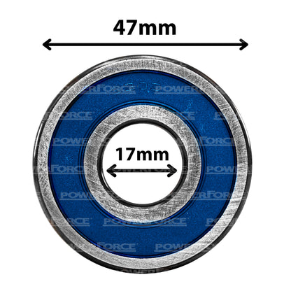 5 Baleros Pfi 6303-2rs Para Marcha Y Alternador 17x47x14mm