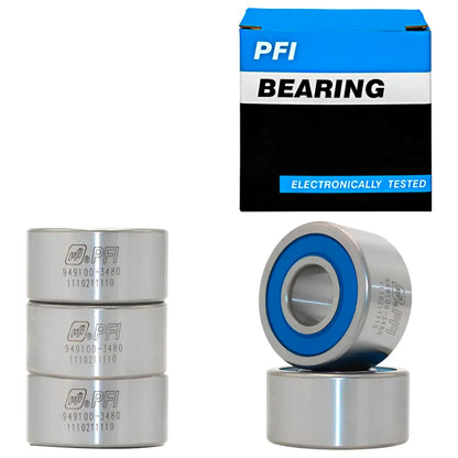 5 Balero Pfi 949100-3480 Para Marcha Y Alternador 15x38x19mm