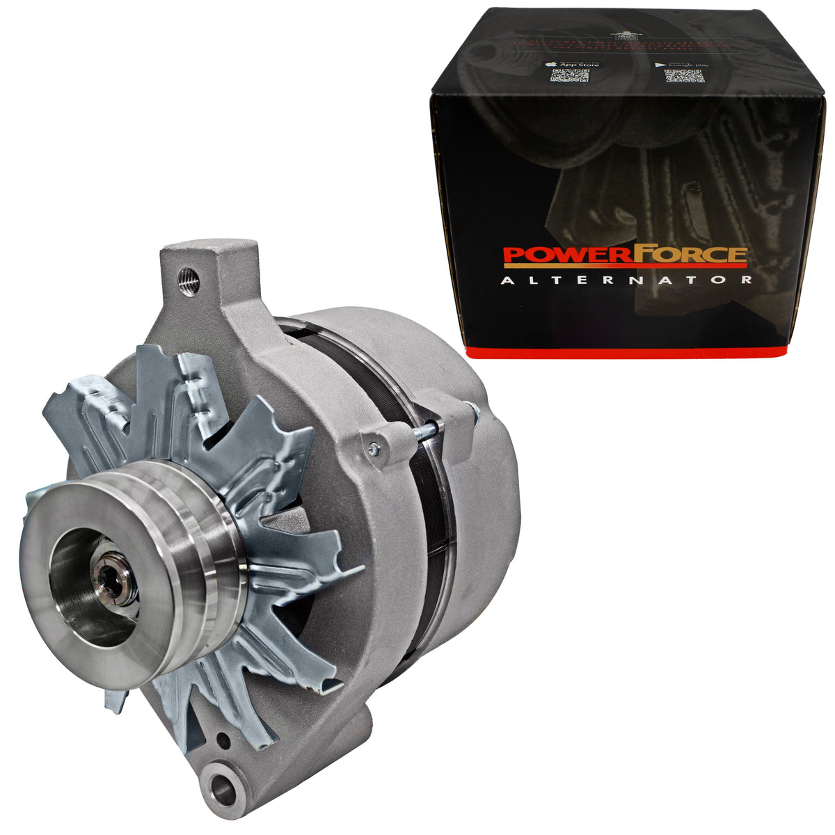 Alternador 1g Para Ford F-Series, Mustang, Bronco 1962-1989 12V 65A (Polea Doble)