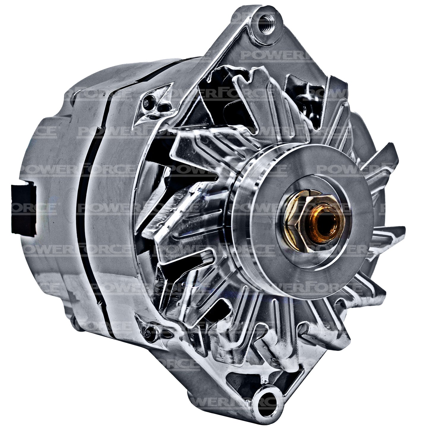 Alternador Cromado 10si Para Chevrolet, Gmc, Cadillac 12v 150a