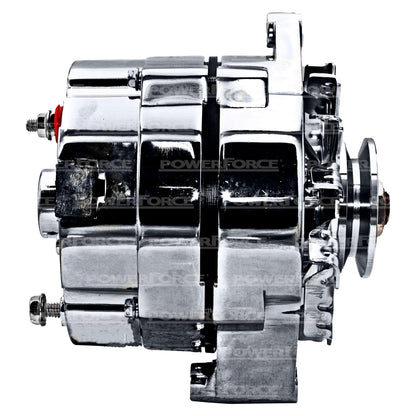 Alternador Cromado 10si Para Chevrolet, Gmc, Cadillac 12v 150a