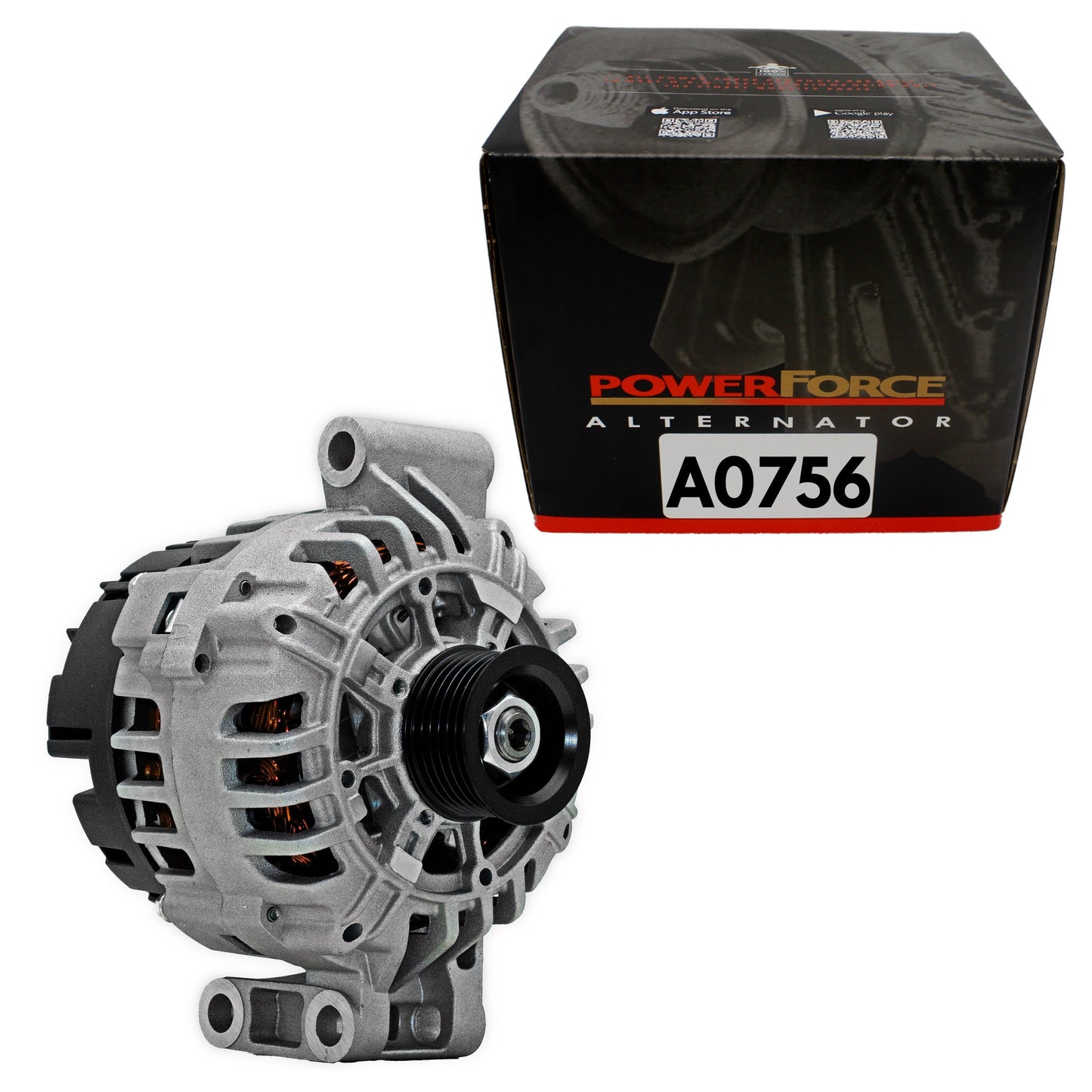 Alternador Para Ford Fiesta Ikon Ka Courie 2001-2011 C/borne