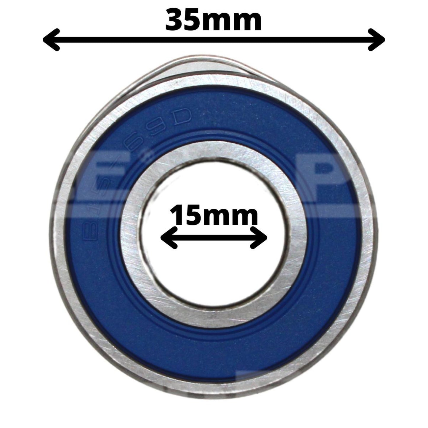 5 Baleros Pfi B15-69d Para Marcha Y Alternador 15x35x14mm