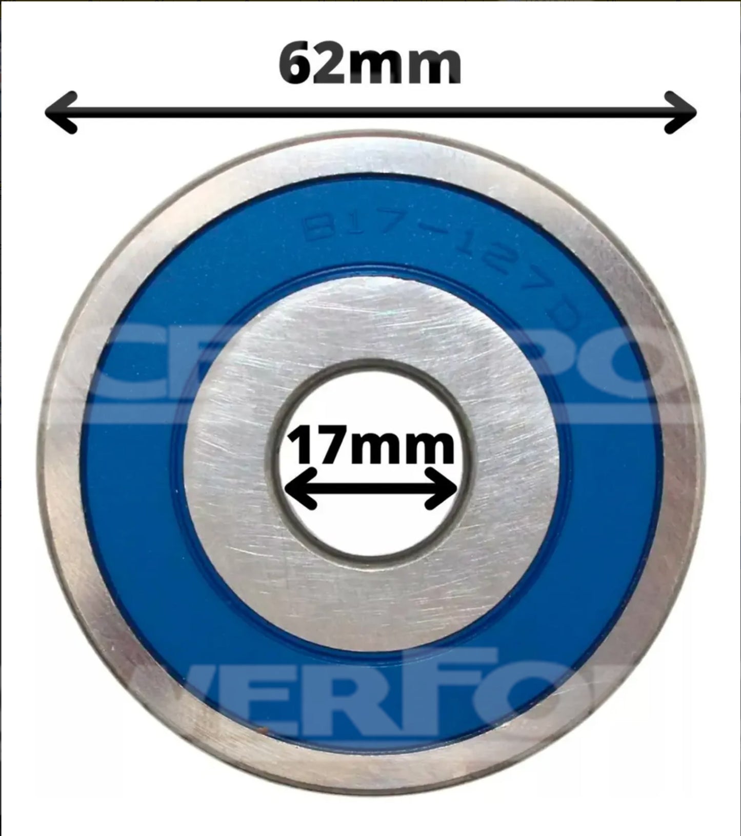 5 Baleros Pfi B17-127d Para Marcha Y Alternador 17x62x20mm