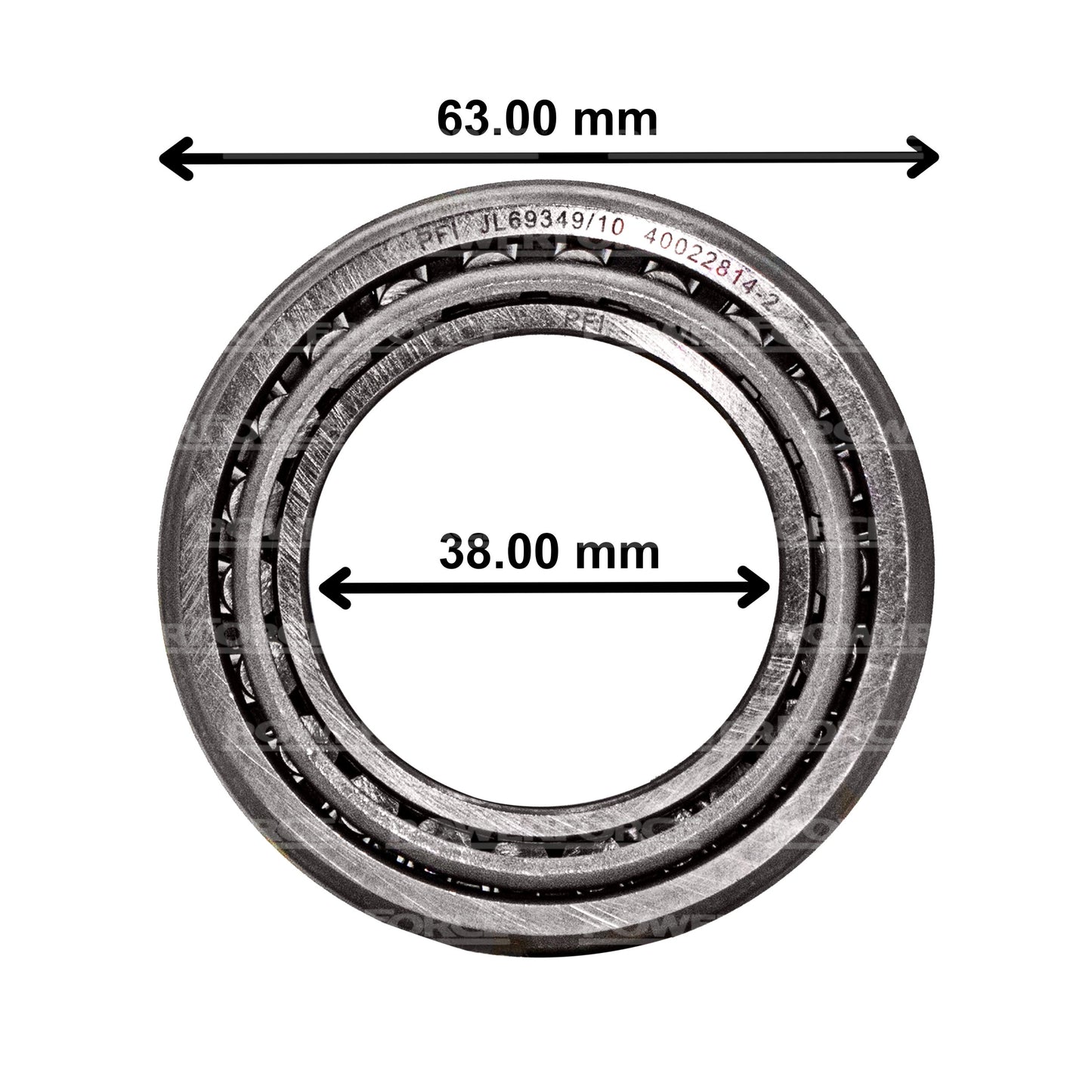 1 Balero Conico P/  Cono Jl69349 / Taza Jl69310 38x63x17 Mm