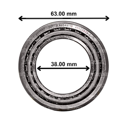 1 Balero Conico P/  Cono Jl69349 / Taza Jl69310 38x63x17 Mm
