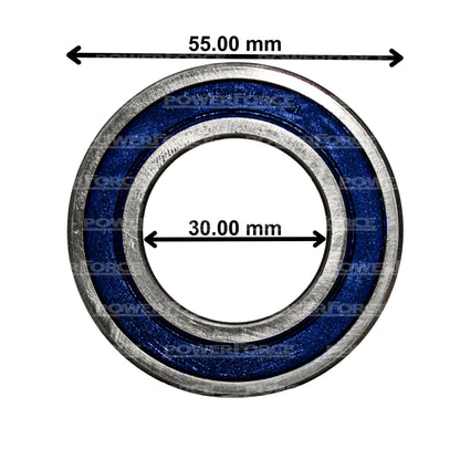 1 Balero Para Compresor Fx15/fs10 (clutch York) 30x55x23 Mm