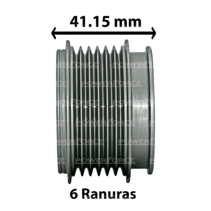Polea Alternador Para Vw Jetta, Golf, Beetle, Audi A3, Tt 24-91255