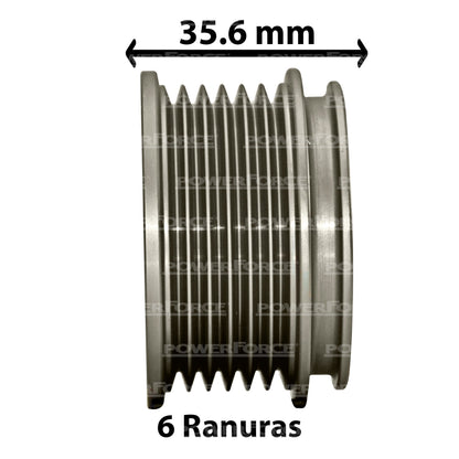 Polea Alternador Para Vw Tiguan, Jetta, Beetle, Audi A3, A4 24-91274