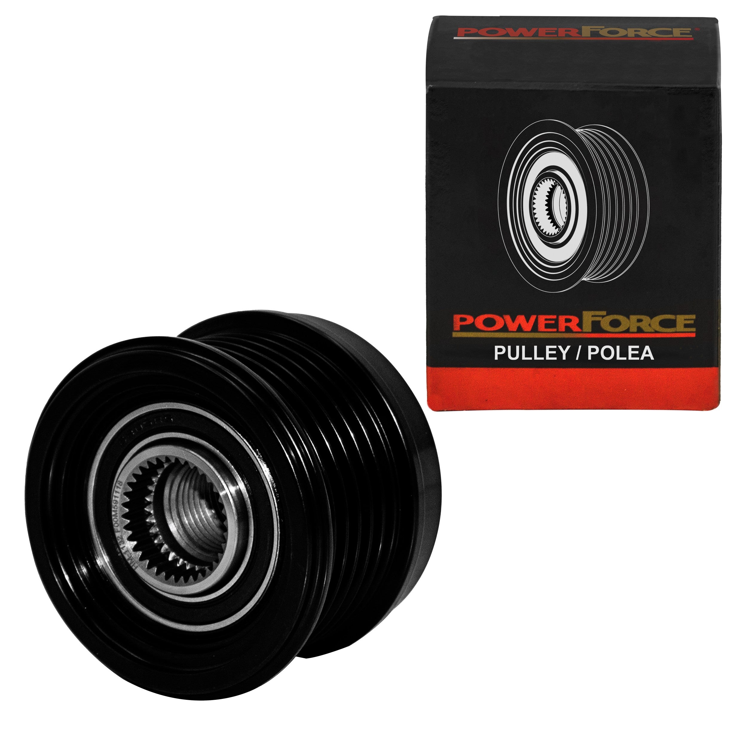 Polea Para Alternador Mercedes C180, C200, C250, E200 2013-2020 24-91347