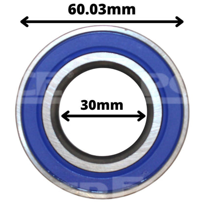 4 Baleros Del/tras Moto Outlander, Renegade 30x60.03x37mm